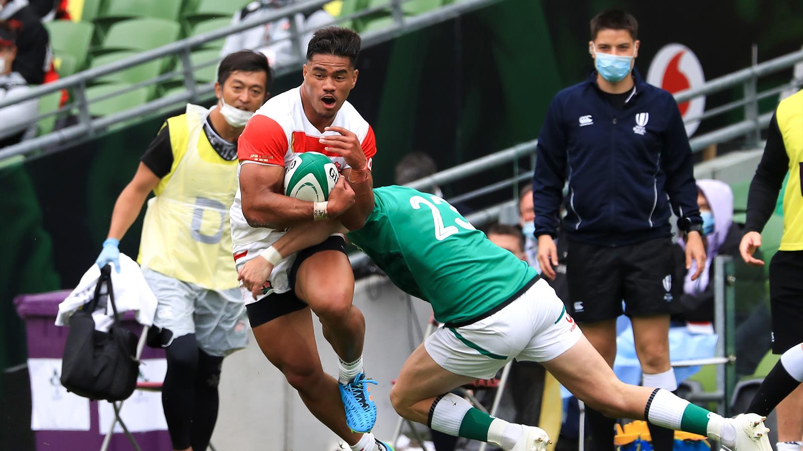 Le Japon avance masqué avant d'affronter les Bleus