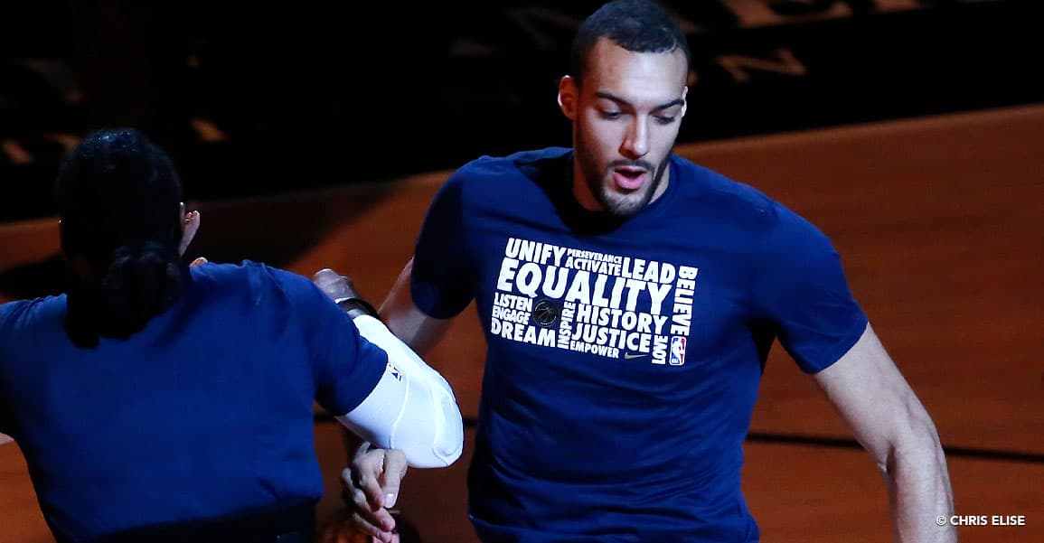 Rudy Gobert, son message d’adieu aux fans du Jazz