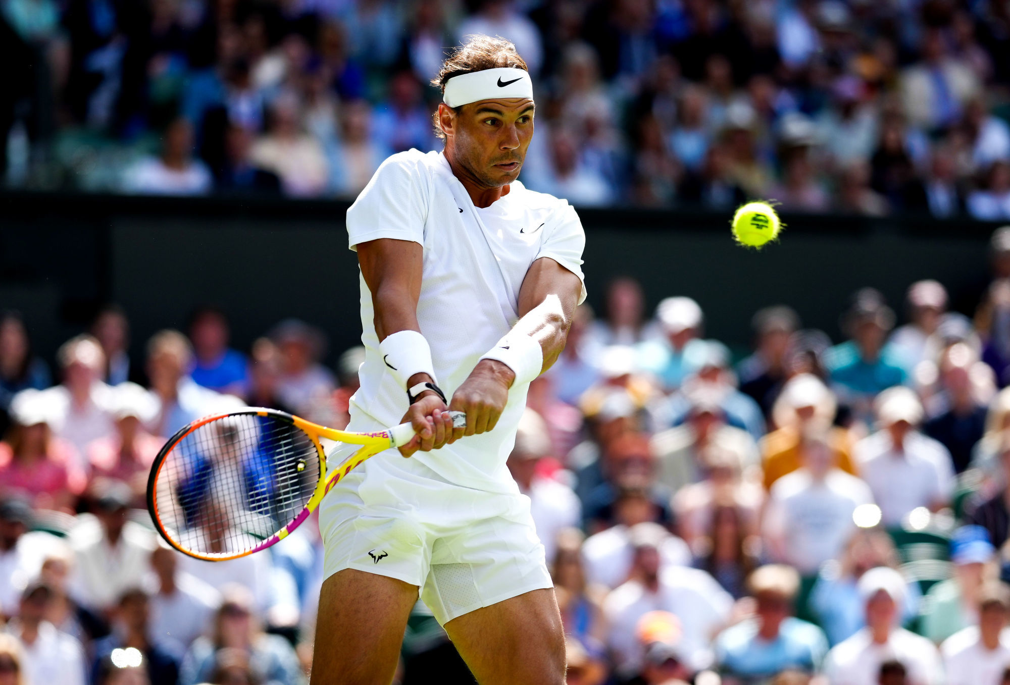 Wimbledon H : tout comme Djokovic, Nadal perd un set mais atteint le deuxième tour